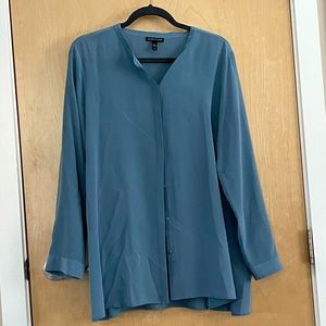 Like New! Eileen Fisher Beautiful Silk Blouse!!